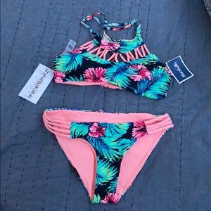 tropical bikini set